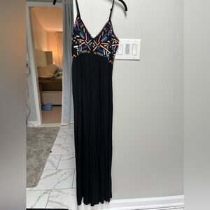 Black / colorful jumpsuit
